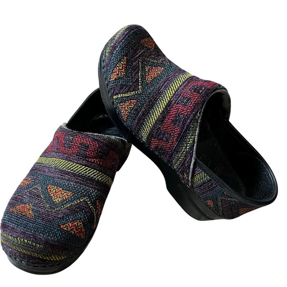 Dansko Multicolor Patterned Flats - image 3